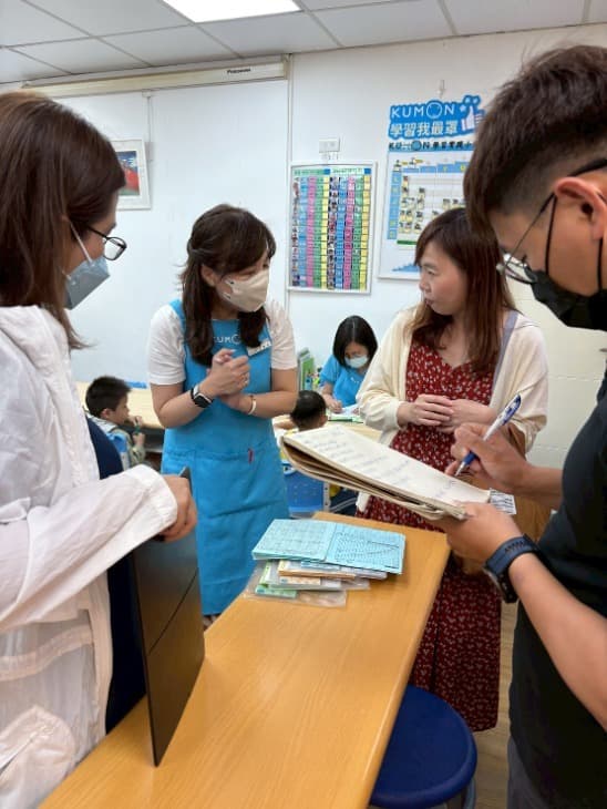 臺師大適性閱讀團隊來訪KUMON士林劍潭教室